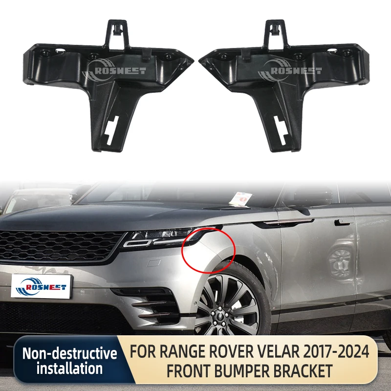 Per Land Rover Range Rover Velar 2017-2024 L560 staffa paraurti anteriore staffa distanziale accessori auto