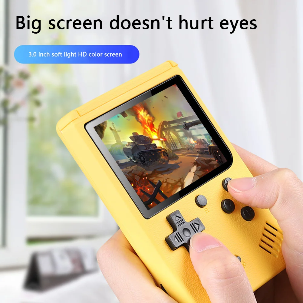 Retro Video Game Console Built-in 500 Classic Games 3.0 Inch LCD Screen 8-Bit Game Player Portable Mini Handhled Consoles