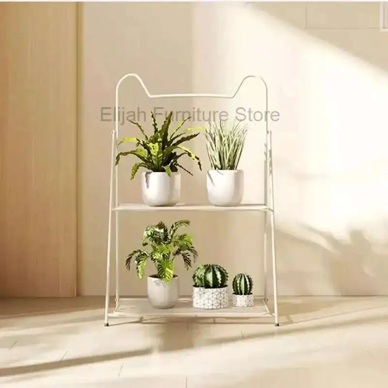 Metal Small Flower Stand Outdoor Backdrops Holder Living Room Flower Stand Corner Shelf Muebles Para Plantas Garden Furniture