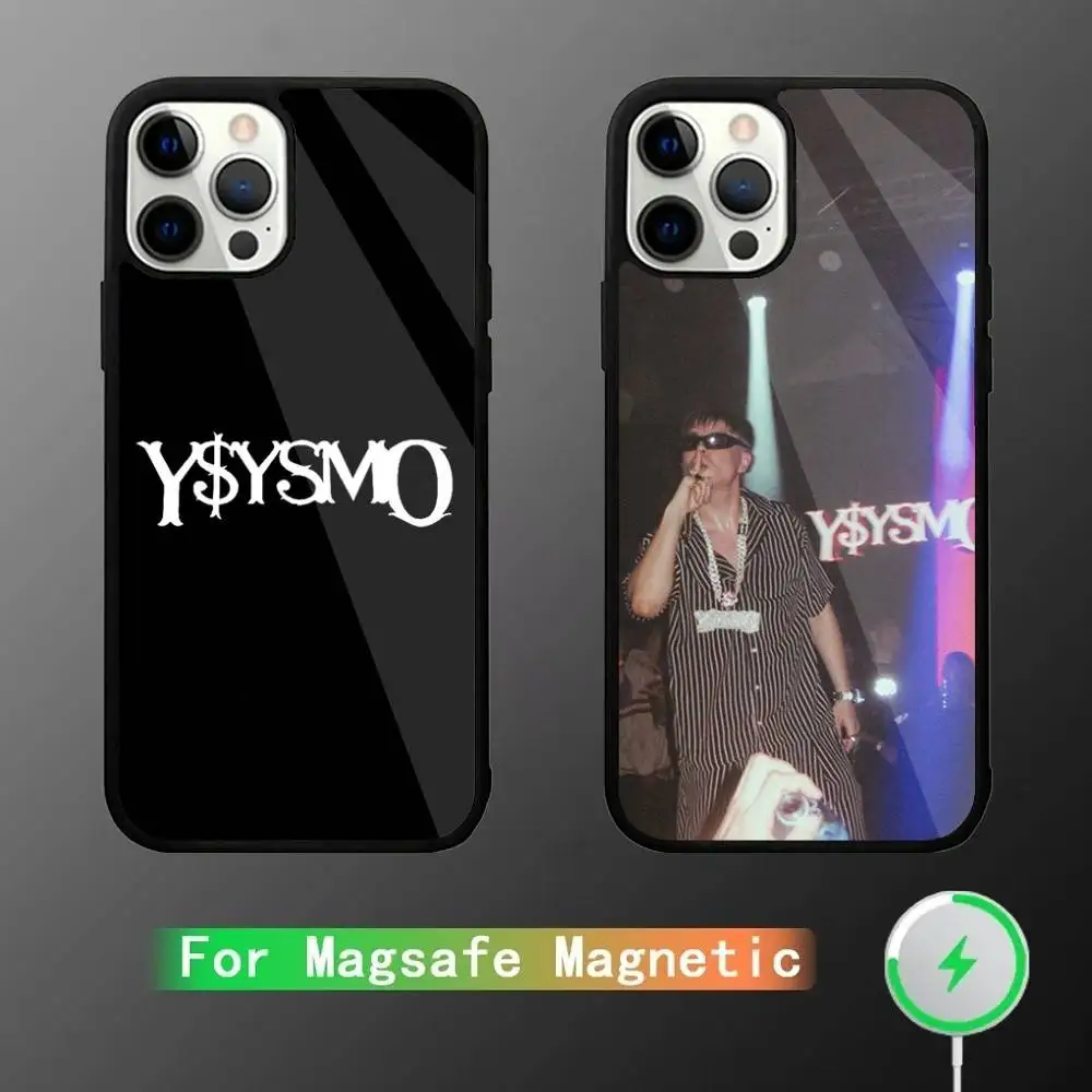 

Singer Y-YSY A YSYSMO Phone Case For iPhone 16,15,14,13,12,11,Pro,Max,Plus,Mini,SE New Magsafe Magnetic Wireless Charging