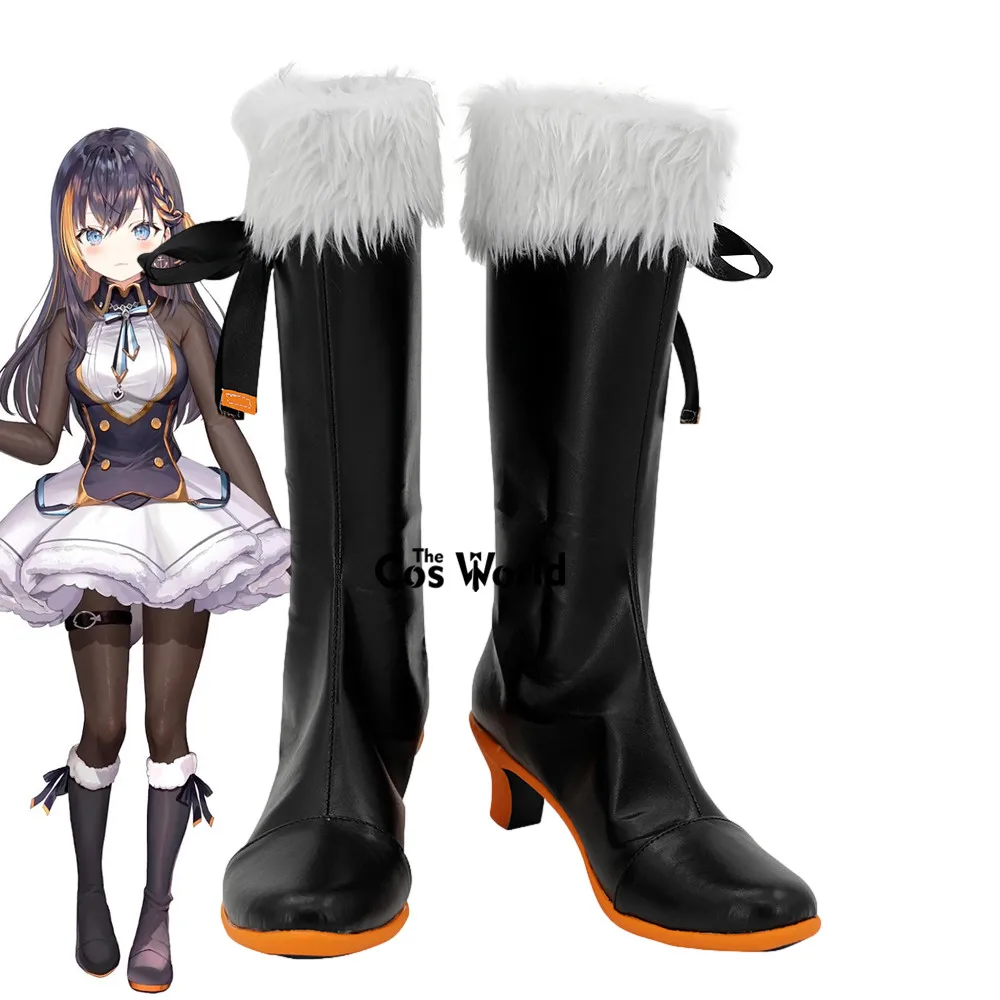 

YouTuber Virtual VTuber Petra Gurin Anime Customize Cosplay High Heels Shoes Boots