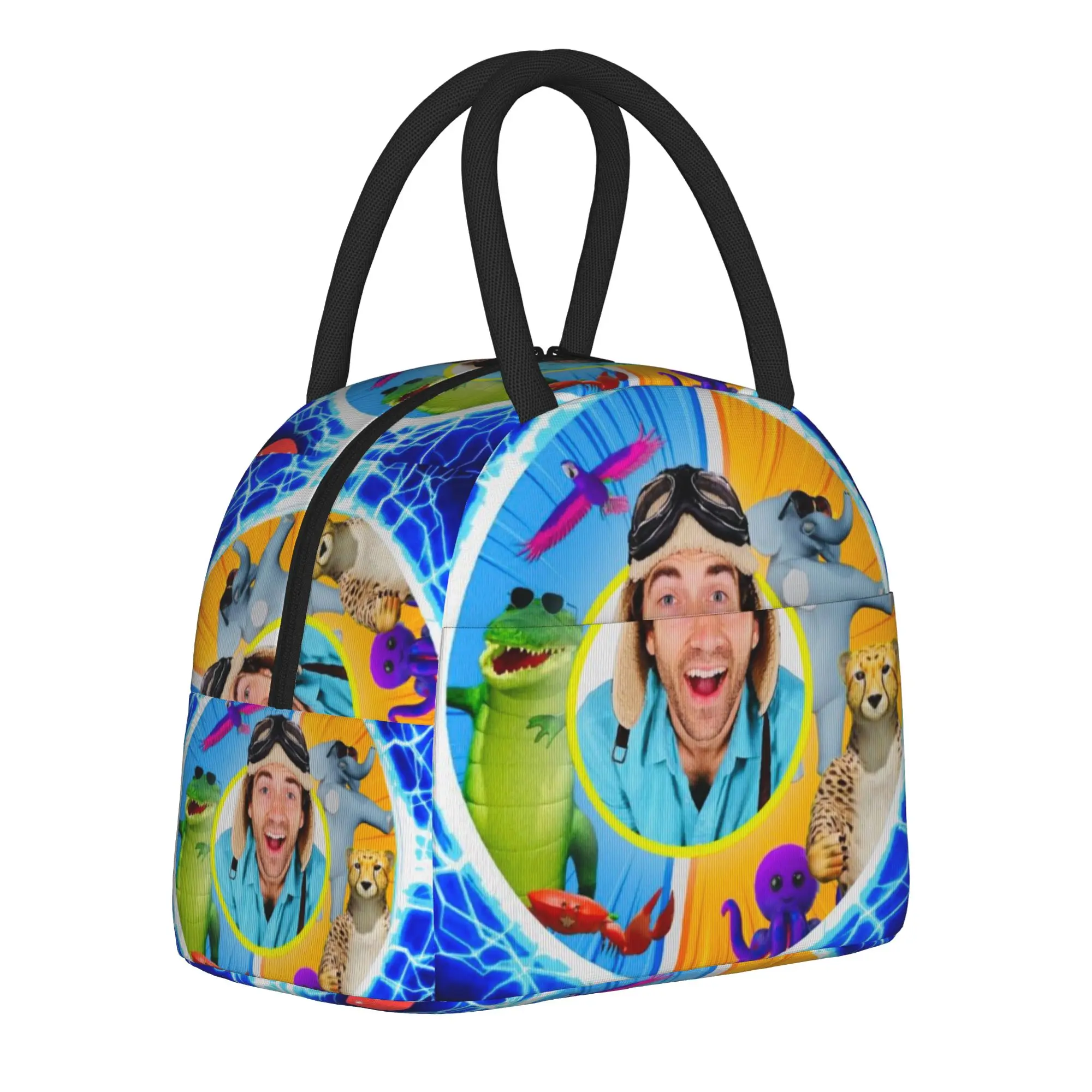 Danny Go Dance Song Accessories Insulated Lunch Bags For Picnic  Food Storage Bag Leakproof Cooler Thermal Lunch Boxes