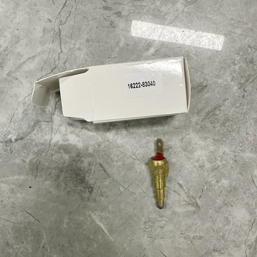 1 Piece Brass Water Temperature Sensor 16222-83040 For Kubota Construction Machinery Engine Cooling System Part