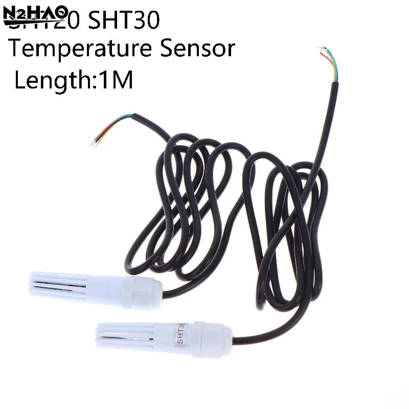 1pcsSHT20 SHT30 Digital High Precision Temperature Humidity Sensor Module I2C Output Probe Anti Condensation Industrial Grade
