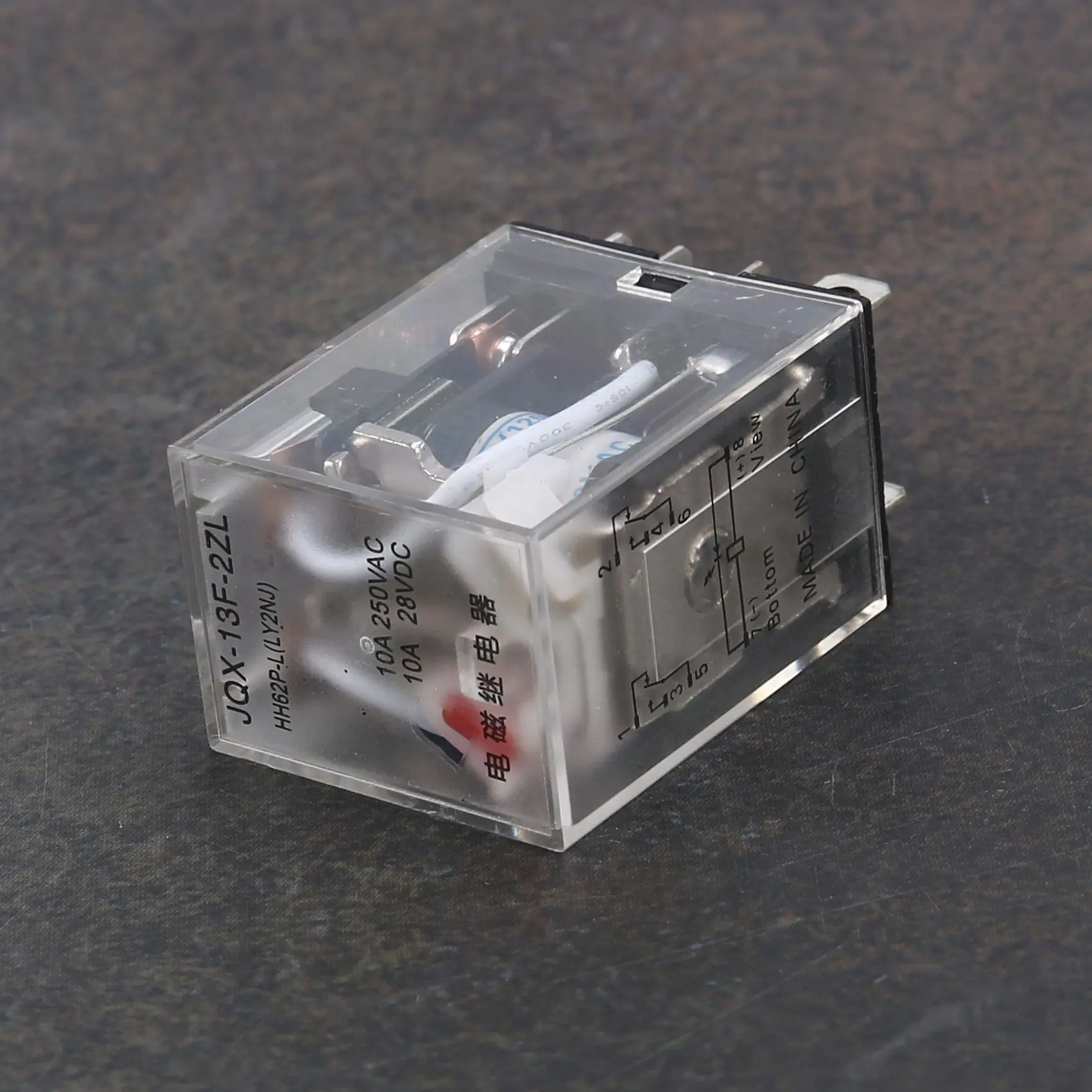 DT17 Electromagnetic Relay JQX-13FL AC 110V Coil DPDT 8-Pin 8P Power Relay 3 Pack