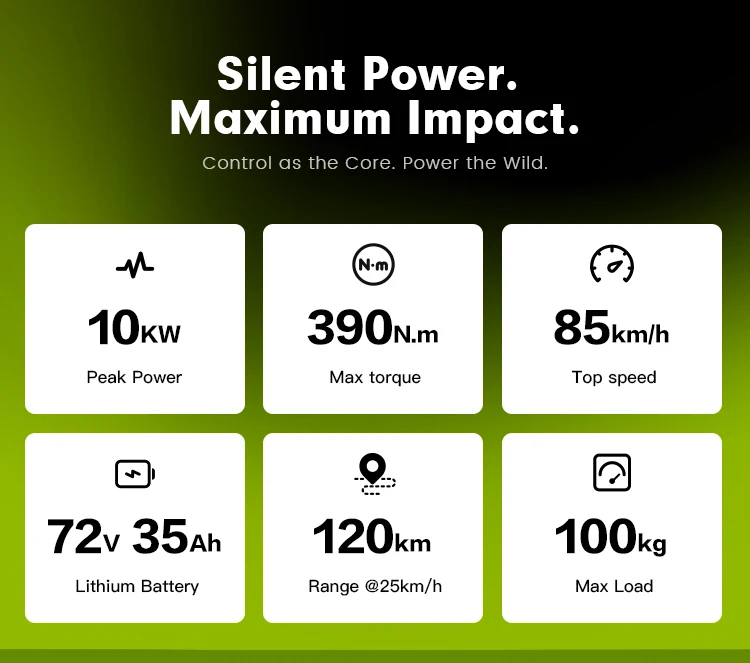 ATV&UTVRERODE R1 10kW Electric Streetbikes Motorcycles 72V 45Ah Lithium Battery 85km/h Aluminum Alloy Frame Adult Off-Road ZX MO