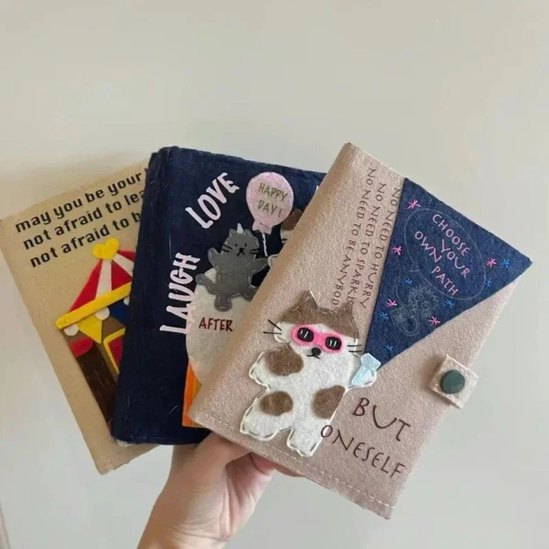 

3Inch Kpop Photocard Binder Cover Cute Cat Photo Album Book Binding Machine Idol Cards Picture Album Collect Book Instant Camera