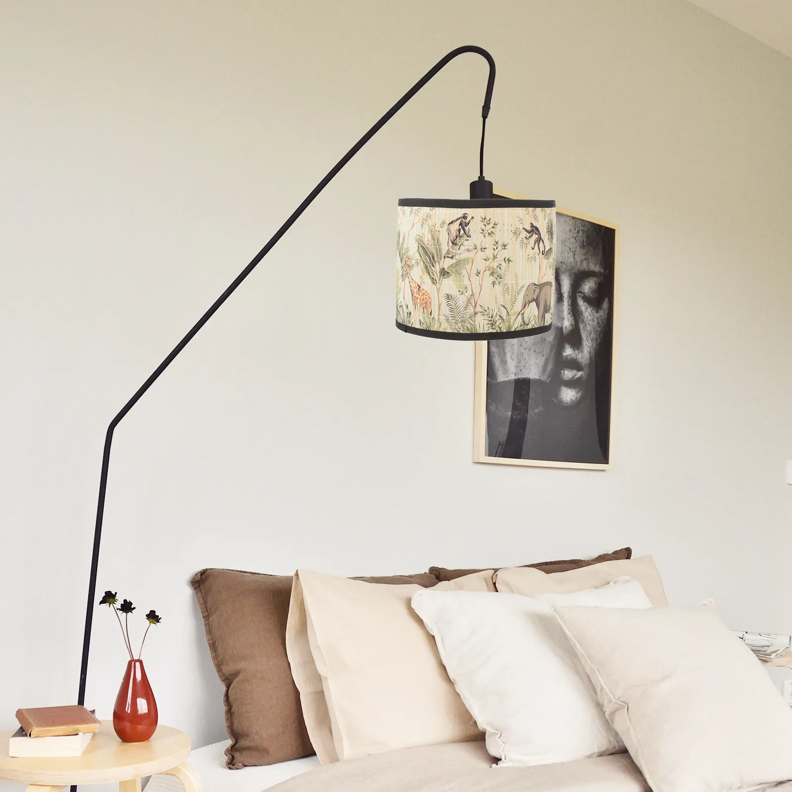

Bamboo Lampshade E27 Iron Cover Vintage Decor Hanging Light Shell Ceiling Table Floor Wall Lighting Attachment Home Dustproof
