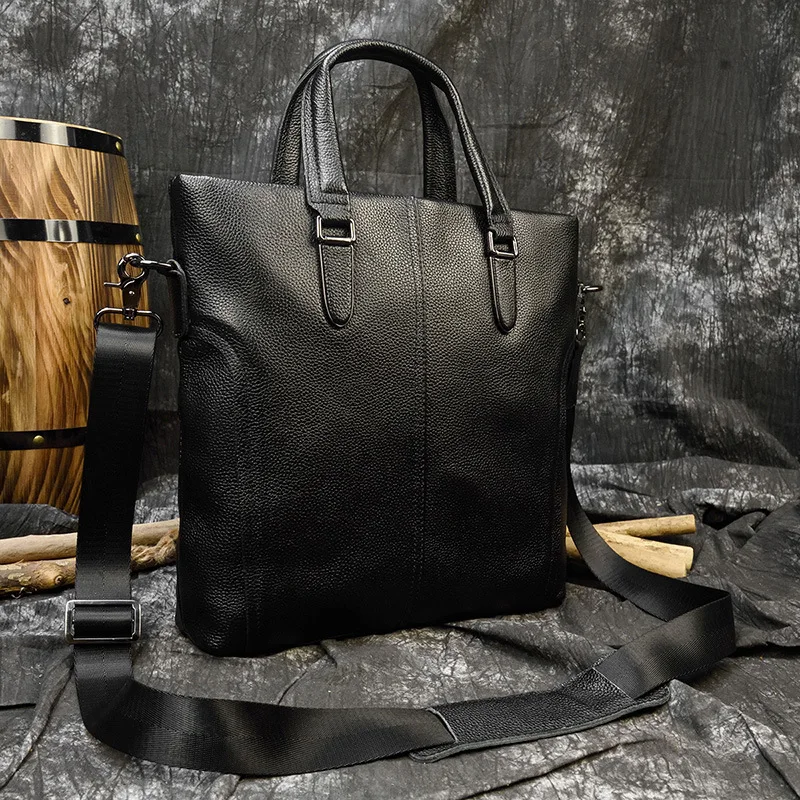 Semplici valigette per laptop Borsa a tracolla da uomo Valigette a tracolla Borse in pelle da esterno Портфель MHGWB