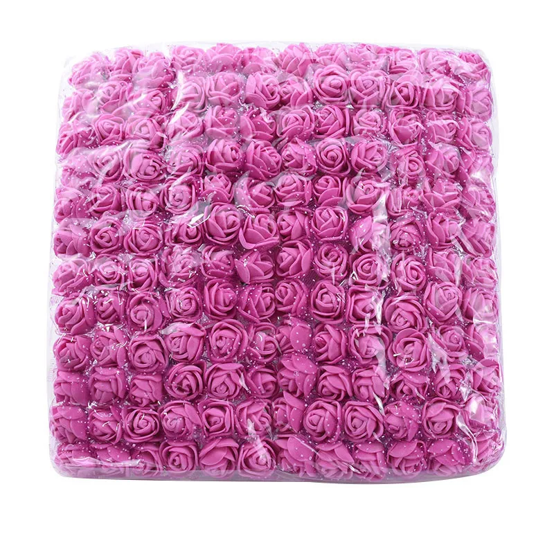 144 Stück Künstliche Blumen aus PE-Garn, Rosen für Außenbereich, UV-Schutz, Großhandel, Gartenbogen, Wandkranz, Hochzeit, Heim-DIY, Geschenkbox, Festlichkeiten – Detail 16