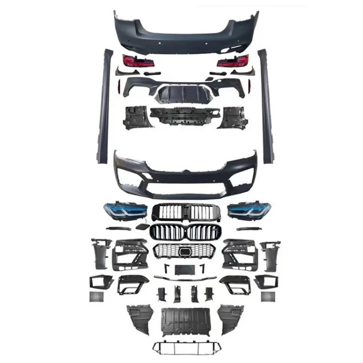 

G30 5 Series G38 M5 2018-2021 New Front Bumper Side Skirt Rear Bumper Grille M5 MT G30 Body Kit Upgrade Body Kit