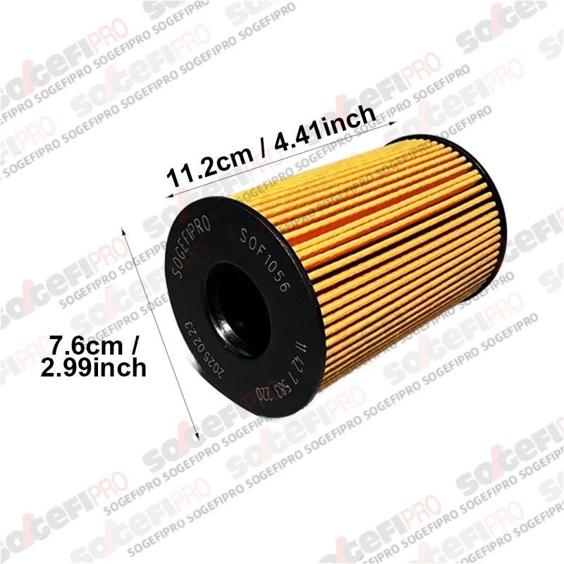 For Land Rover RANGE ROVER 4.4 For Rolls-Royce CULLINAN PHANTOM 6.7 DAWN GHOST WRAITH 6.6 SOGEFIPRO Oil Filter SOF1056