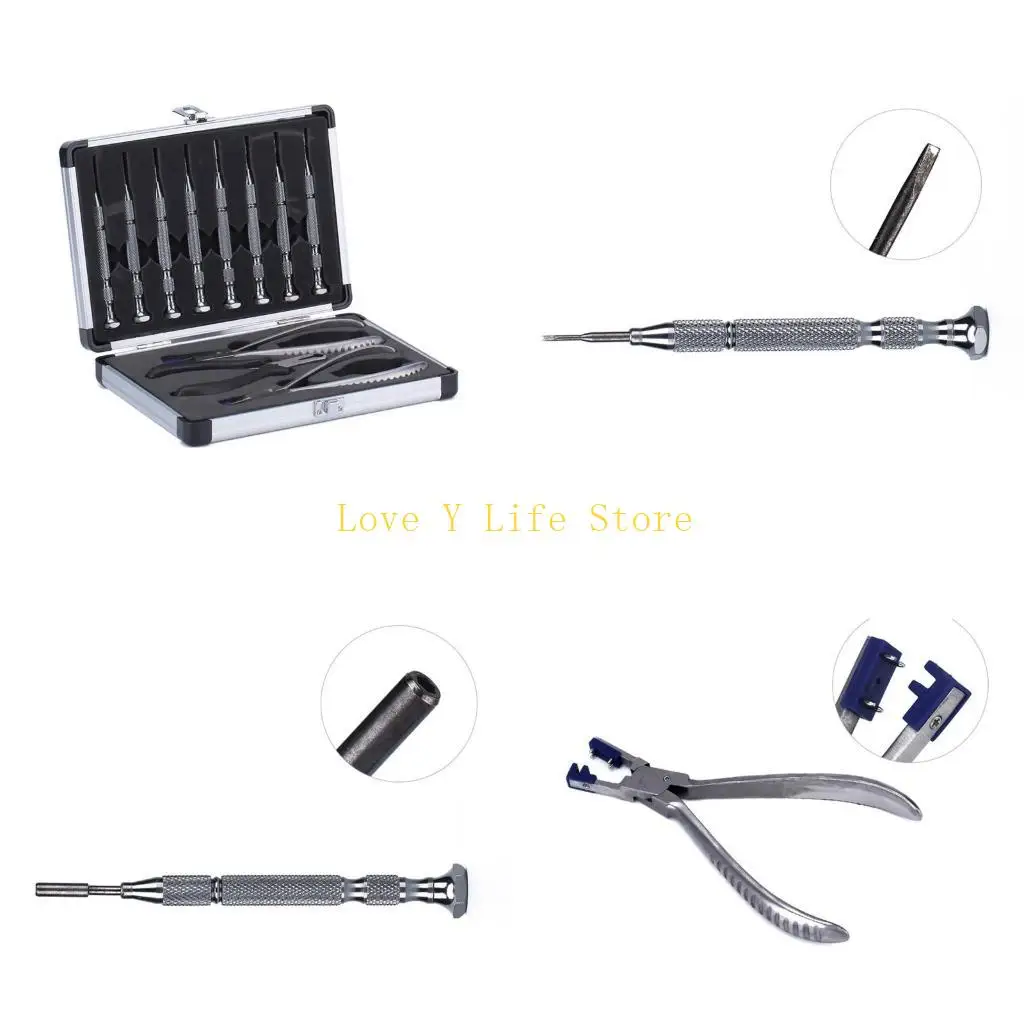 

L74C Glasses Processing Watchmaker Home Use DIY Practical Anti-slip for Daily Use