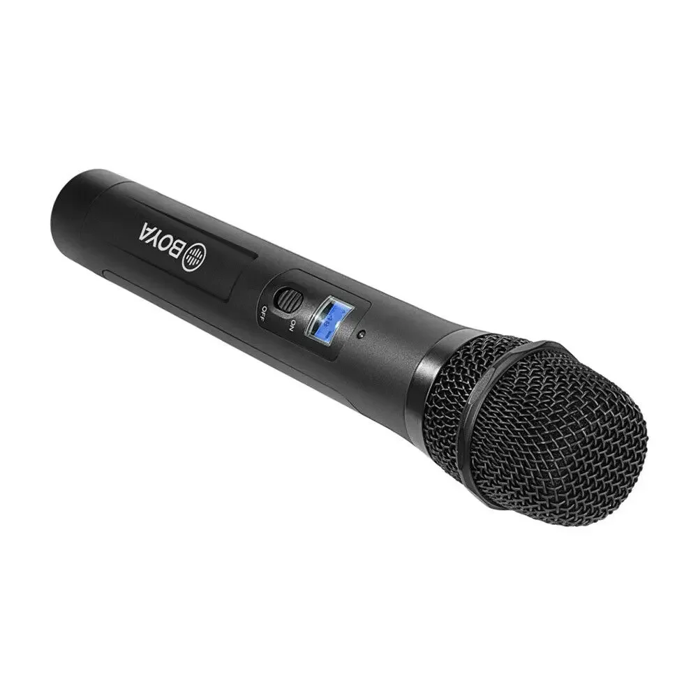 BOYA BY-WHM8 Pro Microphone for karaoke interview speech music recording stage 48-Channel UHF Wireless Handheld Dynamic Mic