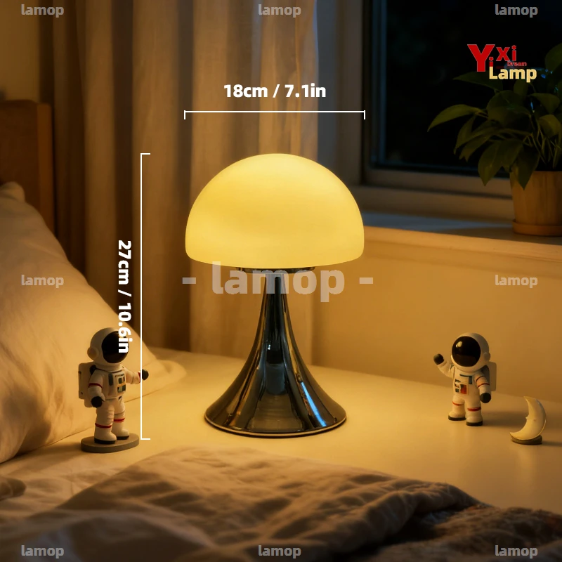 Murano Glass Dome Flare Arch Canopy Table Lamp West Coast Relaxed Casual Vibe Mellow Warm Light Vacation Lodge Kitchen Sideboard
