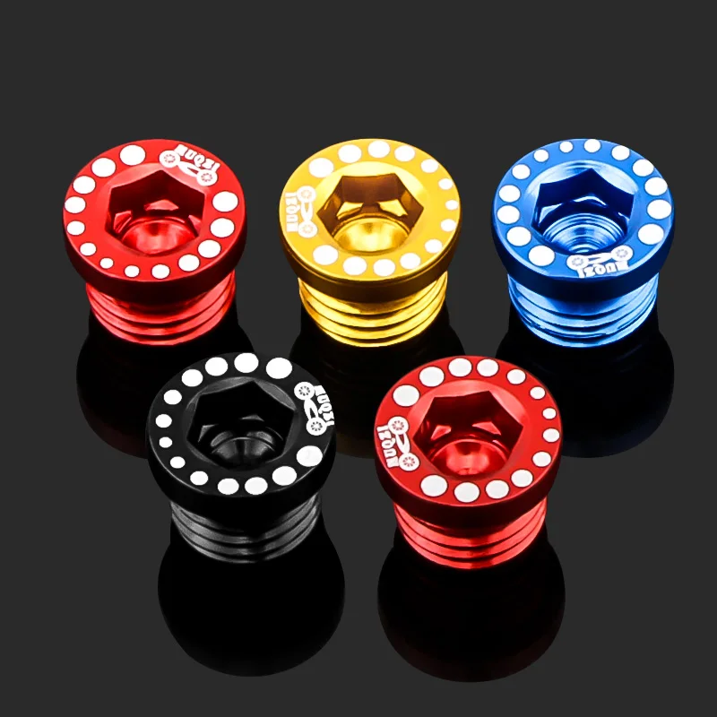MUQZI 2/4pcs V Brake Ultralight Alloy Screw M10 Thread Distance 1.25 Bicycle Frame V Brake Hole Bolts