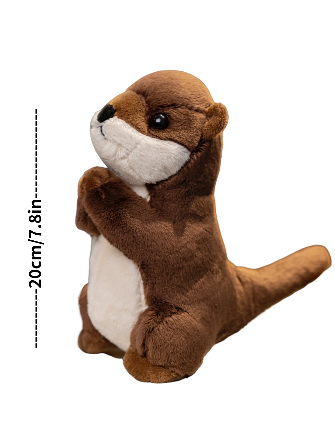 Blessed Otter Plush，Otter Stuffed Animals Cute Soft Otter Plushie Wildlife Animals Otter Plush Gift Room Decor