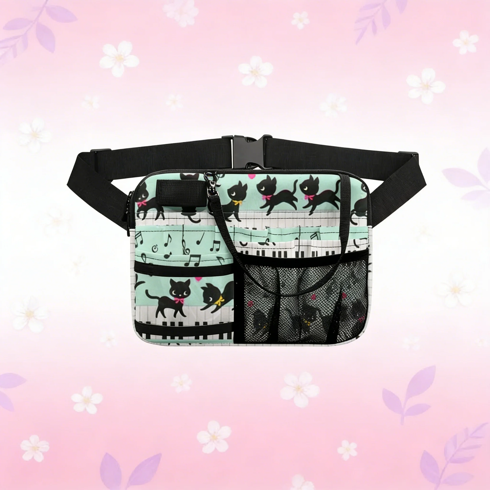 Image 5: Sac banane infirmière couleur pastel avec imprimé médical mignon pour usage quotidien
