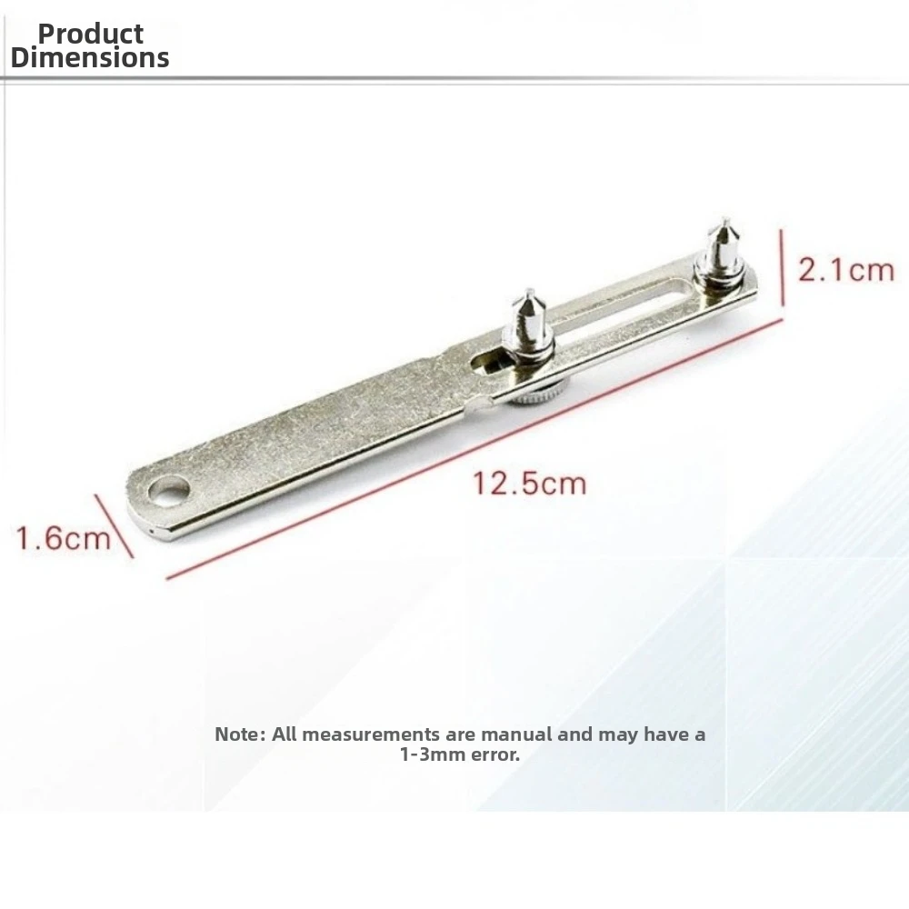 Durable Adjustable Watch Case Opener Two-Jaw Professional Watch Repair Tool Metal Construction Back Cover Remover Essential Tool