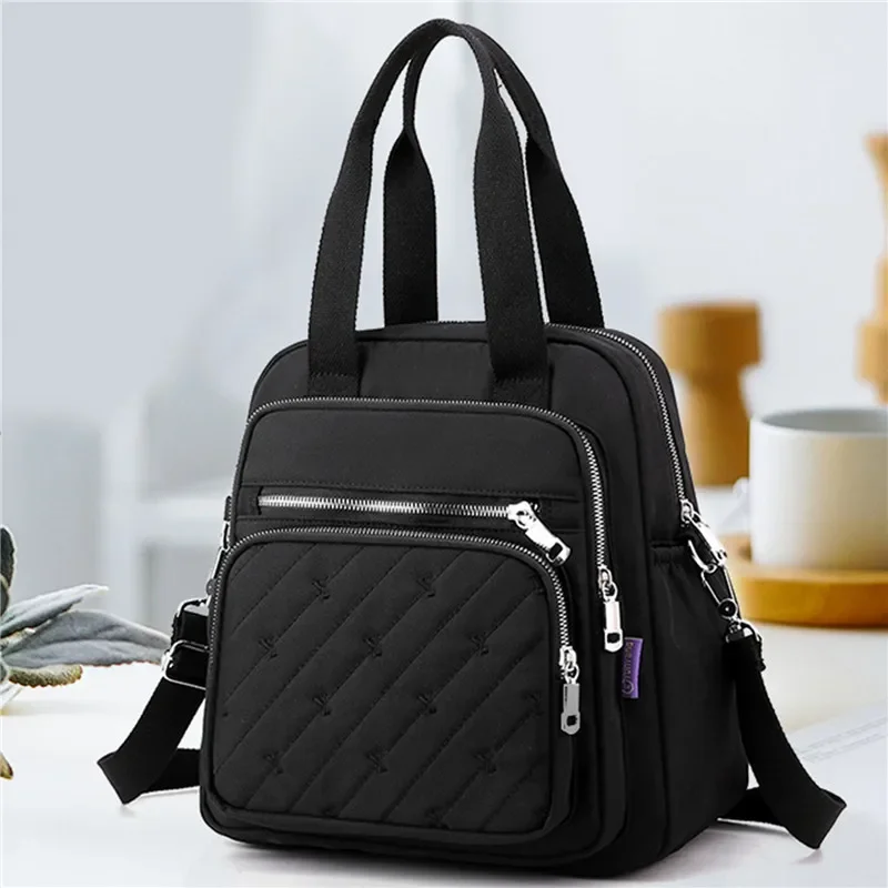 2023 neue Umhängetaschen für Frauen Single Shoulder Taschen Damen Tasche Multi Reiß verschluss Umhängetasche große Kapazität Frau Sommer paket