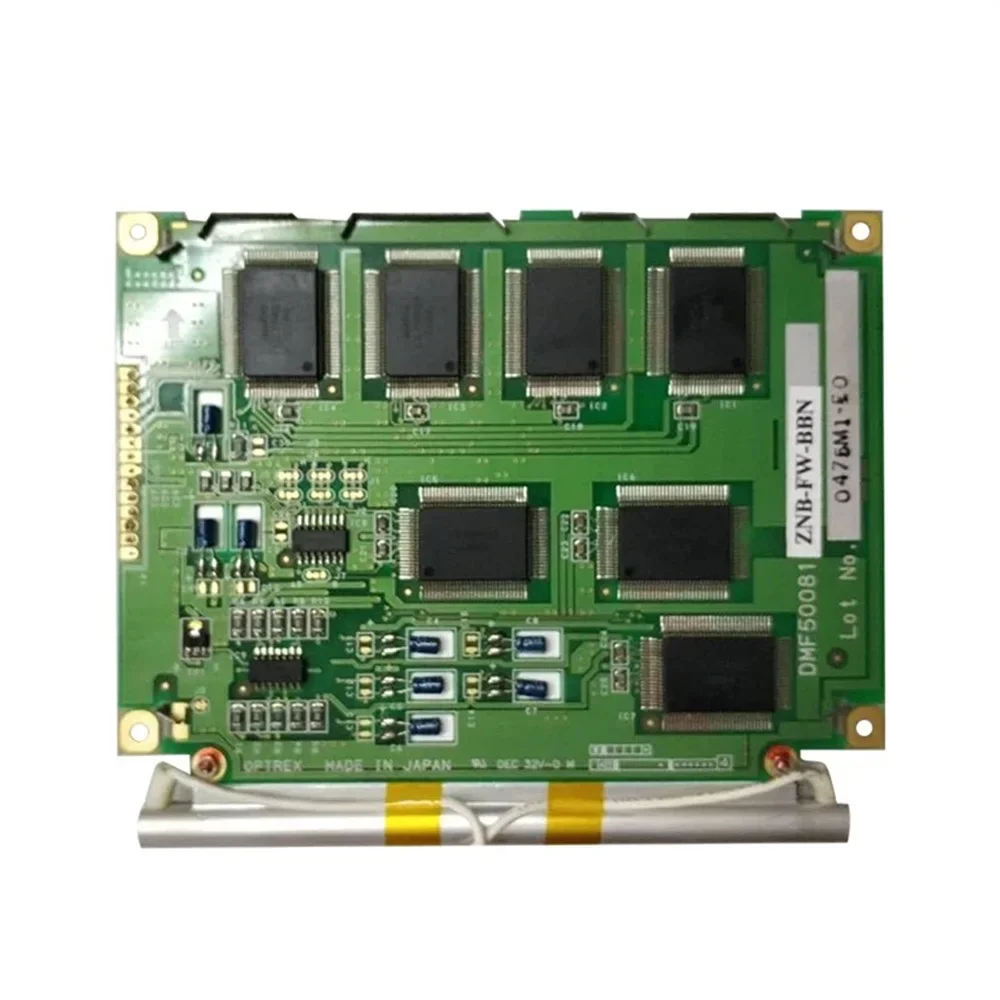 Original OPTREX DMF50081N / DMF50081ZNB-FW blue-mode LCD module (AG20240K).