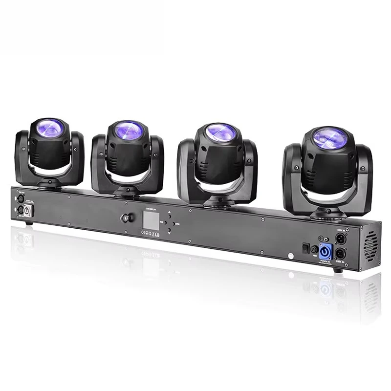 

4x32w Pro Dj Disco Event Stage Lighting 4in1 Rgbw Dj Luces Rotation LED Moving Head Stage Dj Lights