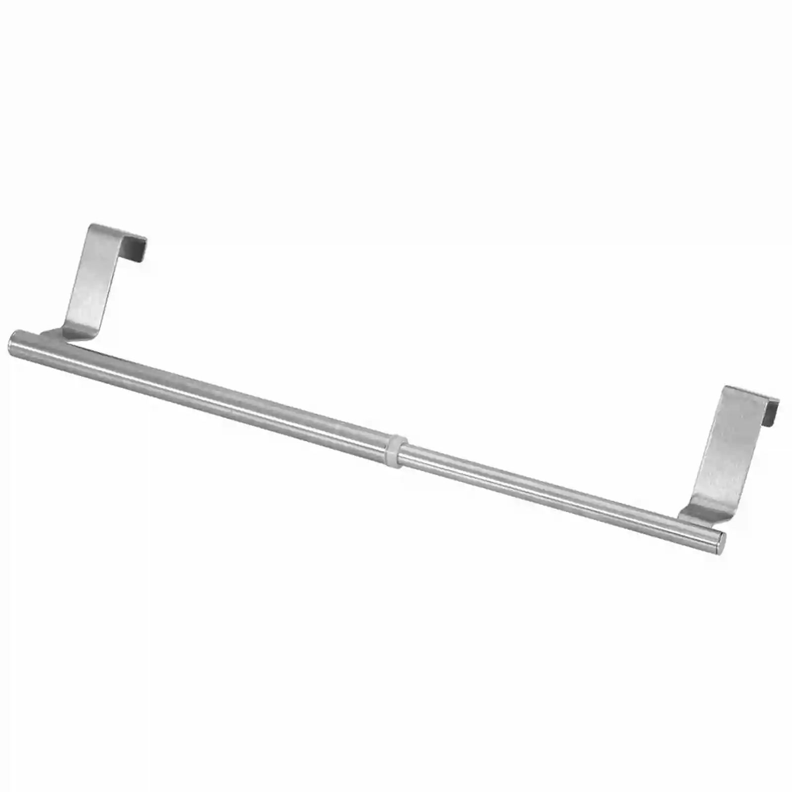 Intrekbaar handdoekenrek boven de deur Handdoekstang Hangende houder Roestvrij staal Badkamer Keukenkast Handdoekdoekenrek Plankhanger