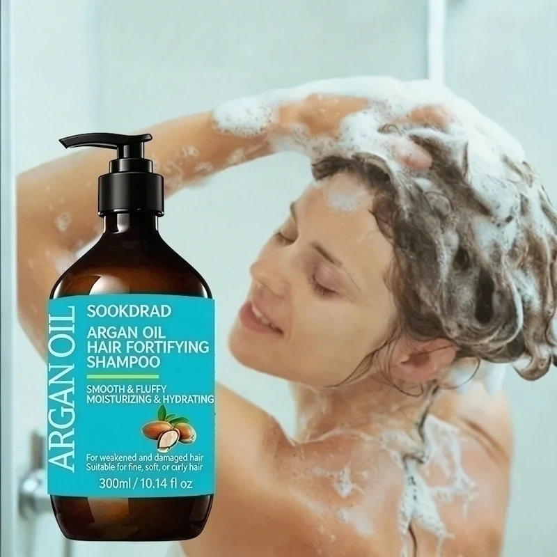 Argan Oil Shampoo, Strengthen Weak Hair, Nourish Strands, All Hair Types Available 300ml