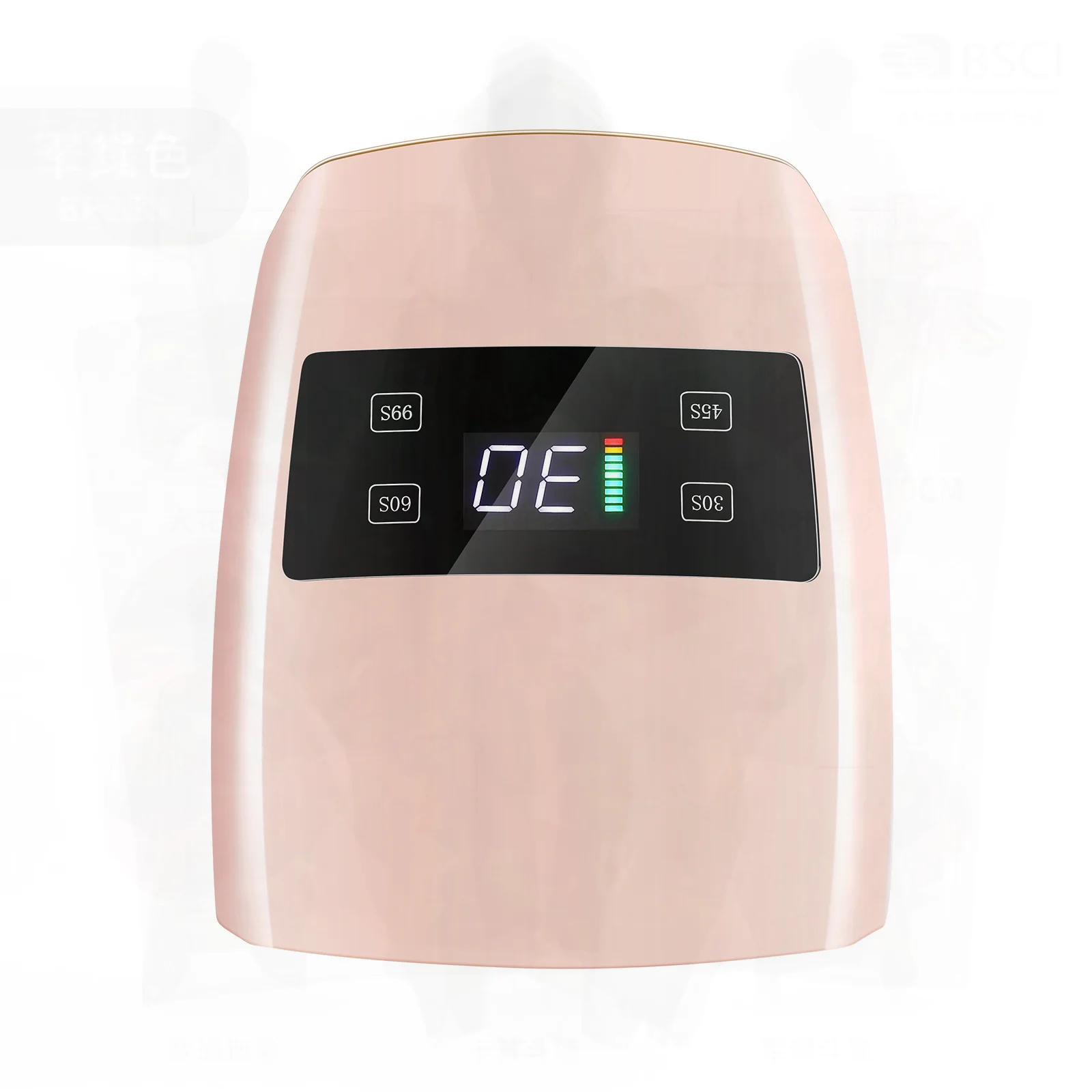 96W High-Power Nail Light Therapy Lamp Quick-Drying LED Nail Machine Non-Black Hand Long Endurance Rechargeable for All Users