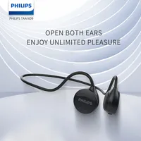 Philips TAA1609 Bone Conduction Bluetooth Headphones Waterproof IP66 Sports Outdoor Wireless Earphone HiFi Stereo HD Mic Headset