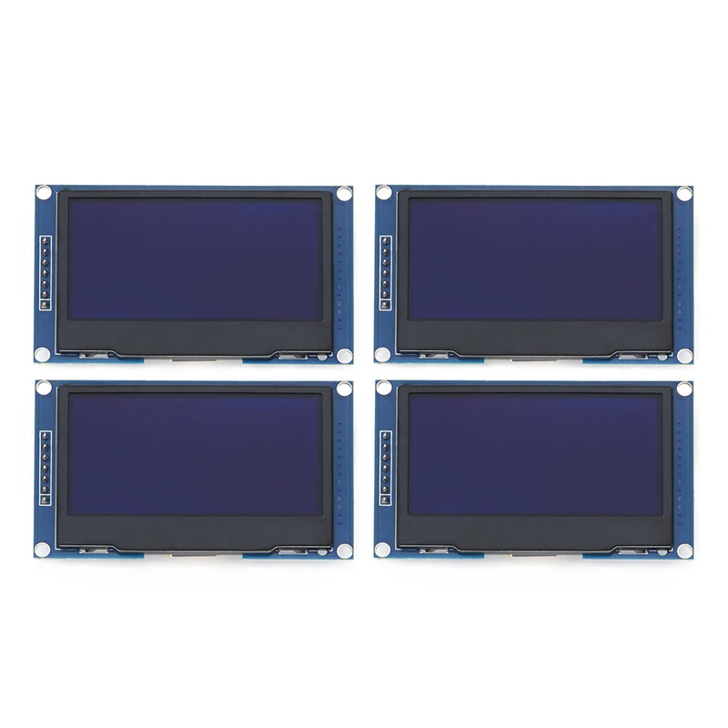 Conector de módulo de pantalla LCD OLED de 2,42 pulgadas, Cable IIC4 de 1 a 10 piezas, 128x64, color blanco, amarillo, azul y verde, SPI1309