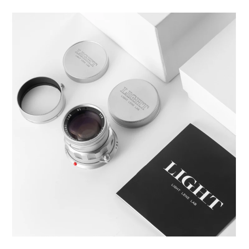 ضوء عدسة مختبر 50 مللي متر F2 جامدة Rangefinder عدسة كروم الشظية R-R ل لايكا M M3 M6 M9 M10 M240 عدسة الإطار الكامل #4
