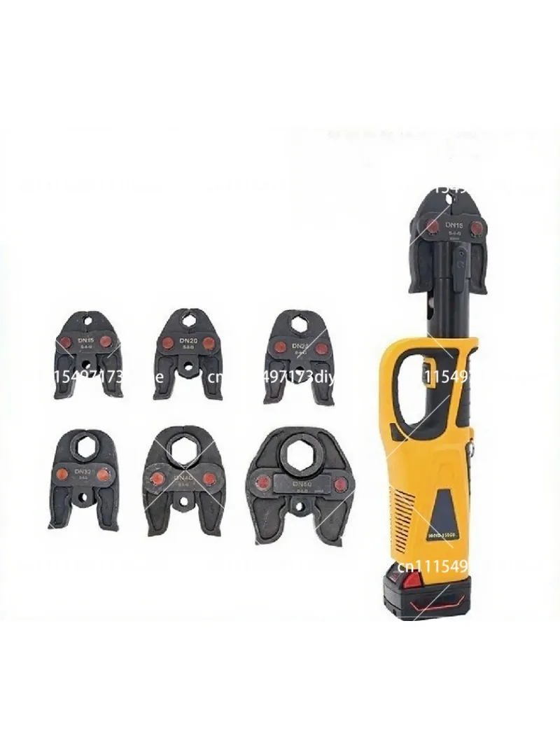 Stainless Steel Electro-Hydraulic Pipe Press Pliers for Snap Pressure Pipe Fittings, Heavy Duty Crimping Tool, 1550B
