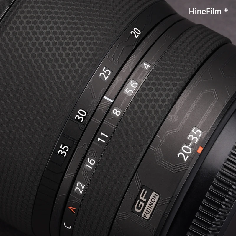 Hinefilm Skin per Fuji 2035 Lens Decal Skin per Fujifilm GF20-35mmF4 R WR Lens Stickers Protector GF20-35 F4 Cover Film 20-35F4