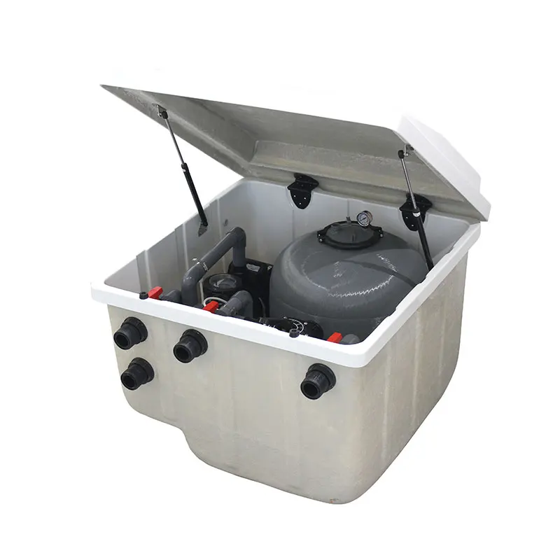 

GlowMart Factory New Design Pool Water Treatment Anti-acid Inground Sand Filter Container