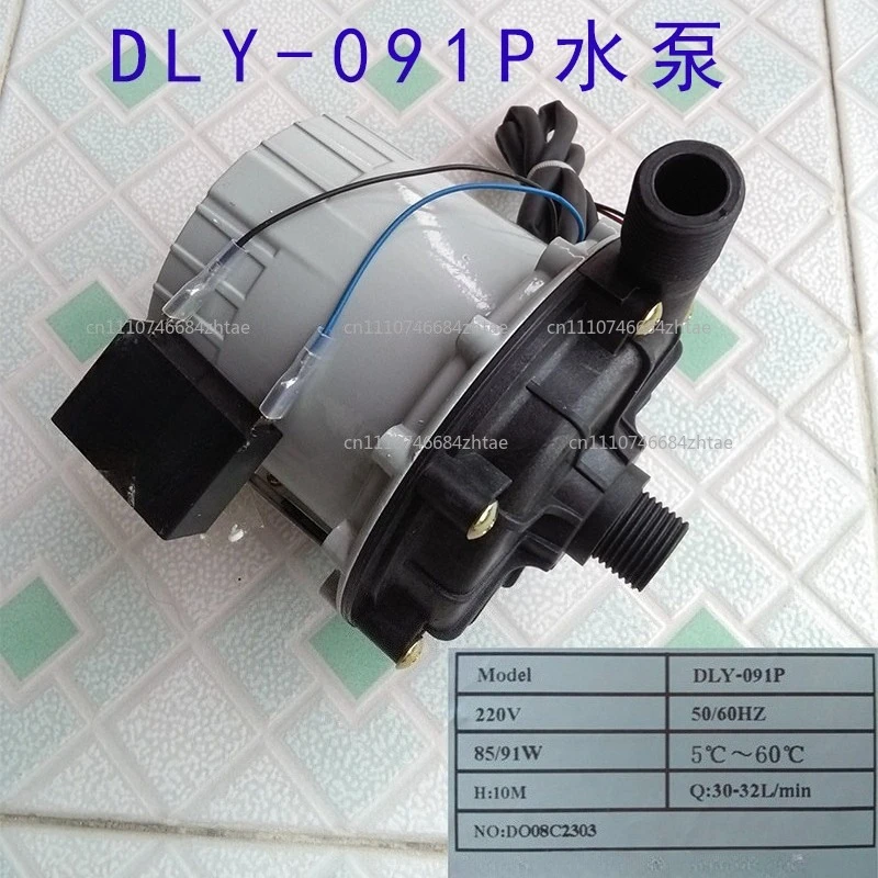 Water Pump DLY-091P 220V 91W, Replacement Circulation Pump For PH100 Chiller Unit