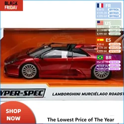 1:24 Lamborghini Murcielago Roadster High Simulation Diecast Car Metal Alloy Model Car Children's toys collection gifts