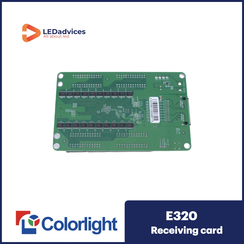 Turnlight-Carte de réception E320 pour écran LED, pièce de rechange pour affichage LED extérieur et intérieur