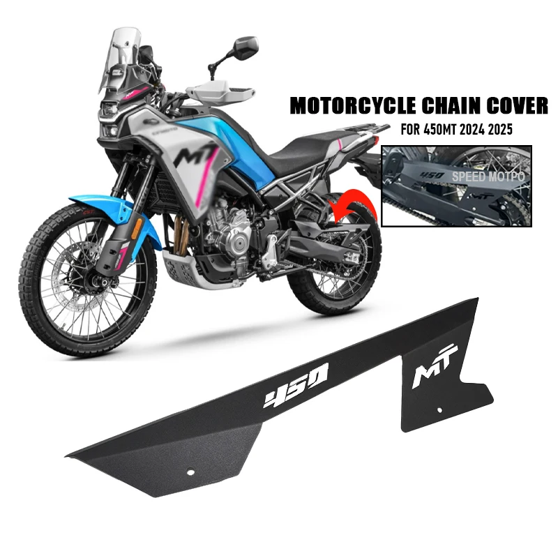 

For CFMOTO CF 450 MT 450 450MT MT450 2024 2025 Motorcycle Chain Wheel Protection Cover Chain Cover Gear Cover Protection