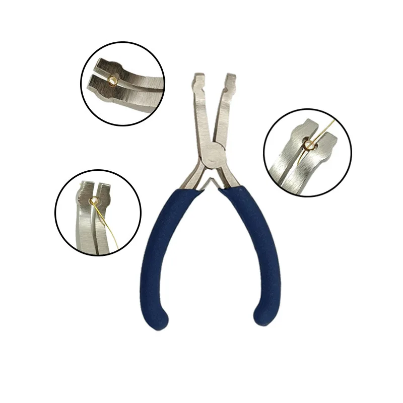 

Positioning clip bead pliers handmade diy bracelet necklace jewellery tools beading special pliers round hole pliers