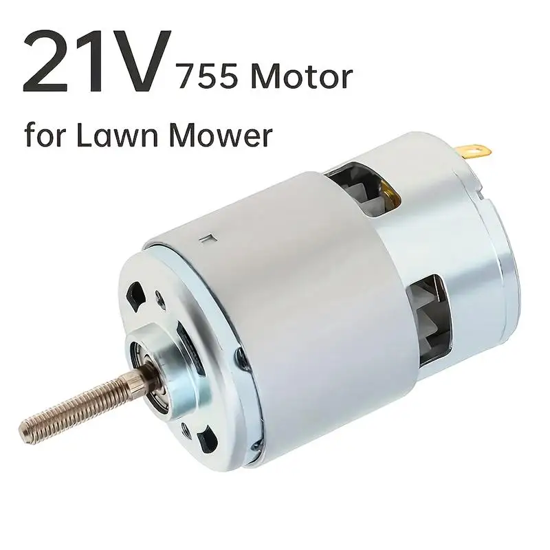 Ersatzteile für Elektrowerkzeuge, Wartungszubehör, RS755 DC 21V, Motorrotor mit langem Schaft, Rasenmäher, Grasschneider, Rotator, Ersatzteile – Detail 1