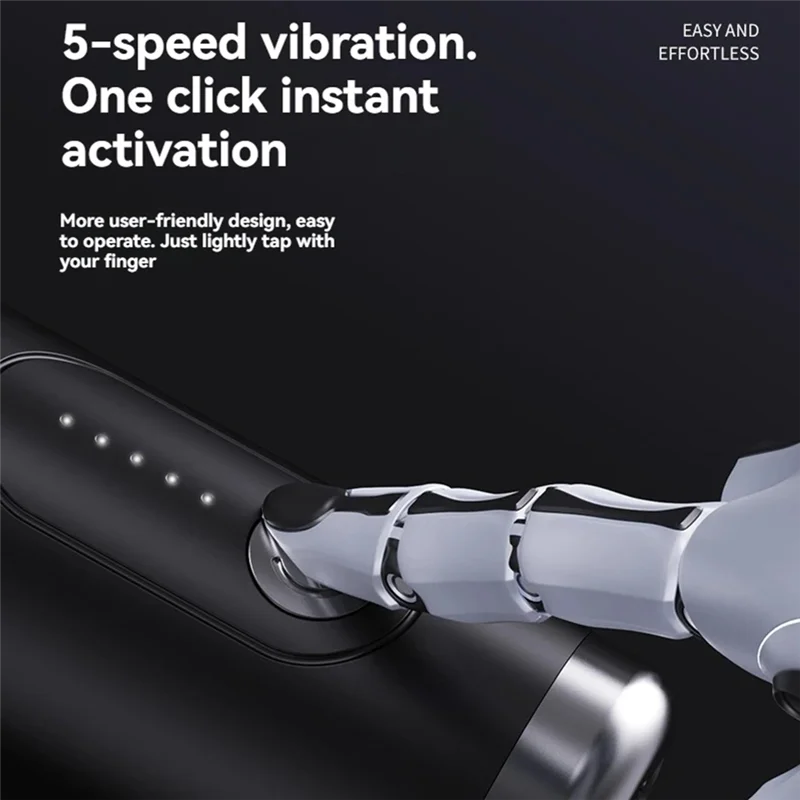 Electric Three Head Multifunctional Fascia Instrument Massager For Relaxation, Massage, Fitness, And Muscle Relaxation-Y48A