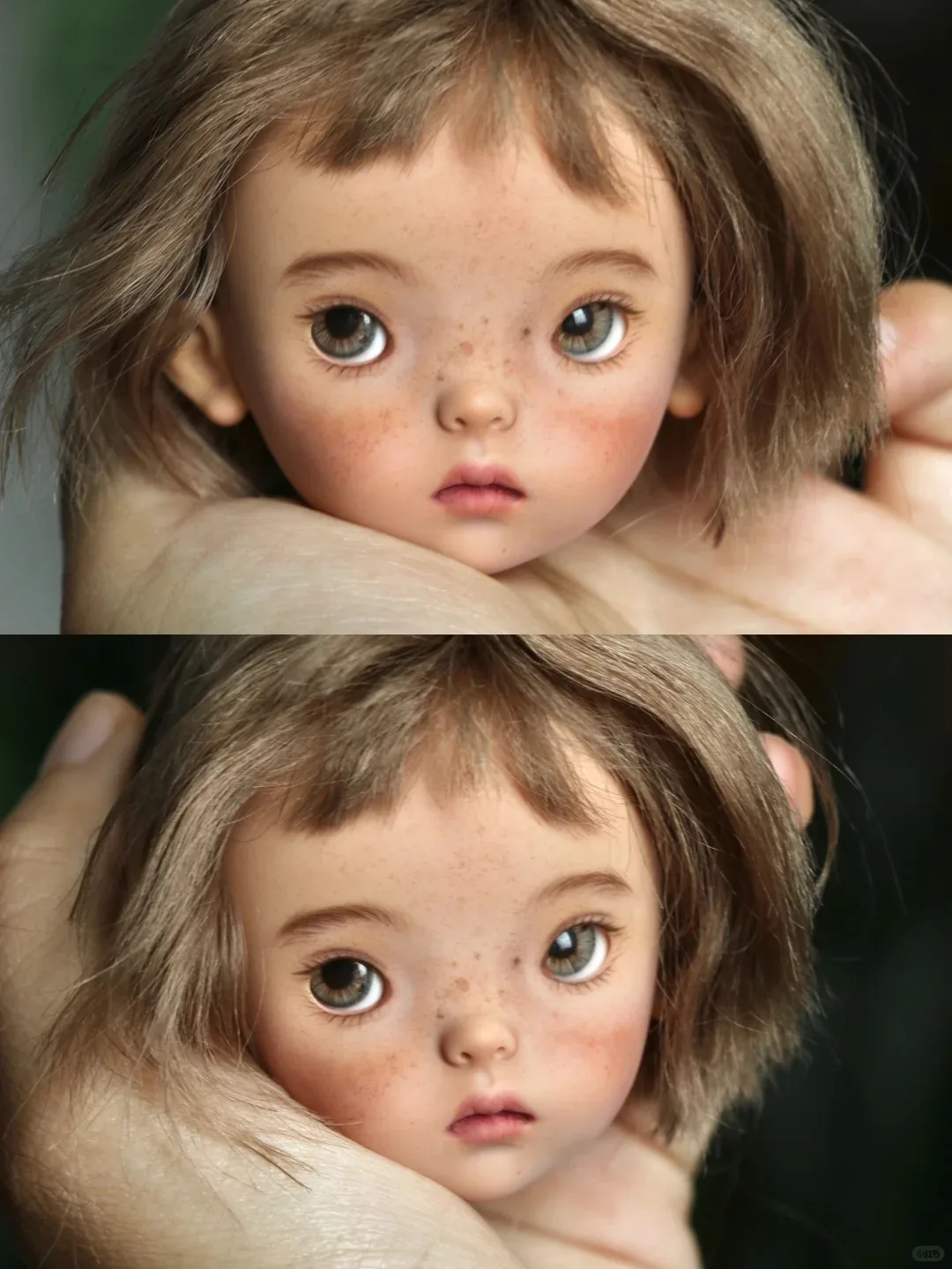 

Just Head SD BJD Doll 1/6 landoudou Bean Women's High Quality Individual Toy Doll Head for Collectors