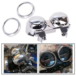 For Honda CB400/CB750 1992 1993 1994 Years 1 Set Motorcycle Speedometer Gauge Cover Ring ABS Chrome Motorbike Instrument Shell