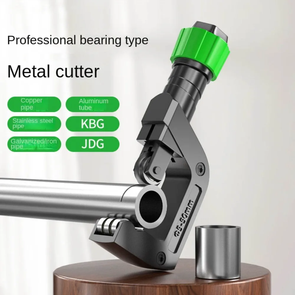 

Nonslip Pipe Cutter Manual Bearing Tubing Cutter Adjustment Hose Cutting Plumbing Hand Tool