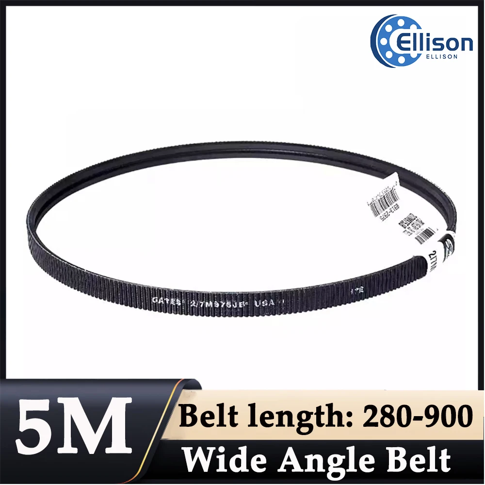 

Gates wide angle belt 5M280/290/300/307/315/325/335/345-900 CNC machine wide angle belt