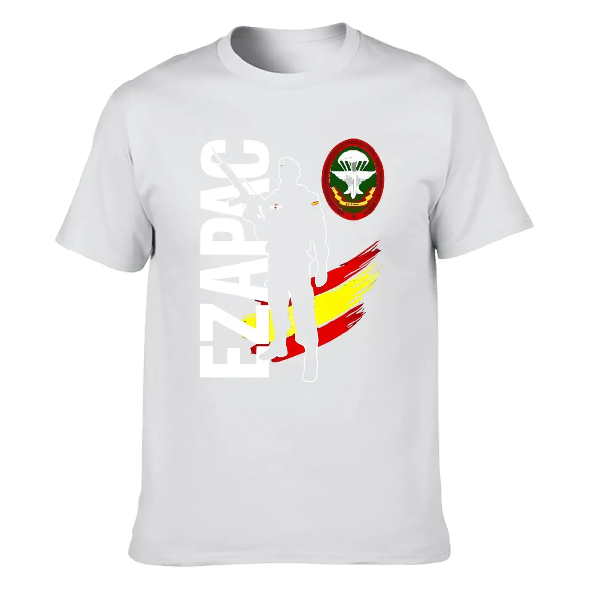 Ezapac Zapador Paracaidista Española. Spanish Paratrooper T-Shirt. Summer Cotton Short Sleeve O-Neck Mens T Shirt New S-3XL