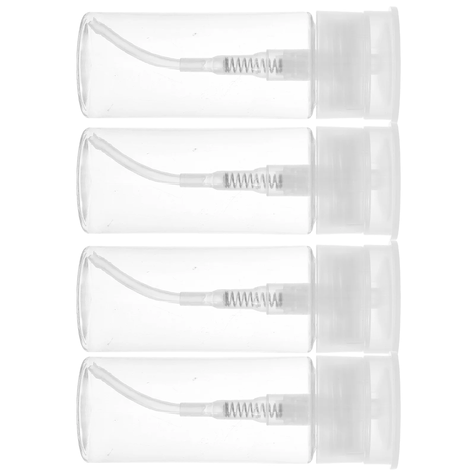 100Ml 매니큐어 리무버 병 프레스 디스펜서 여행용 액체 펌프 병 내구성 플라스틱 무취 스프링 디자인 메이크업용