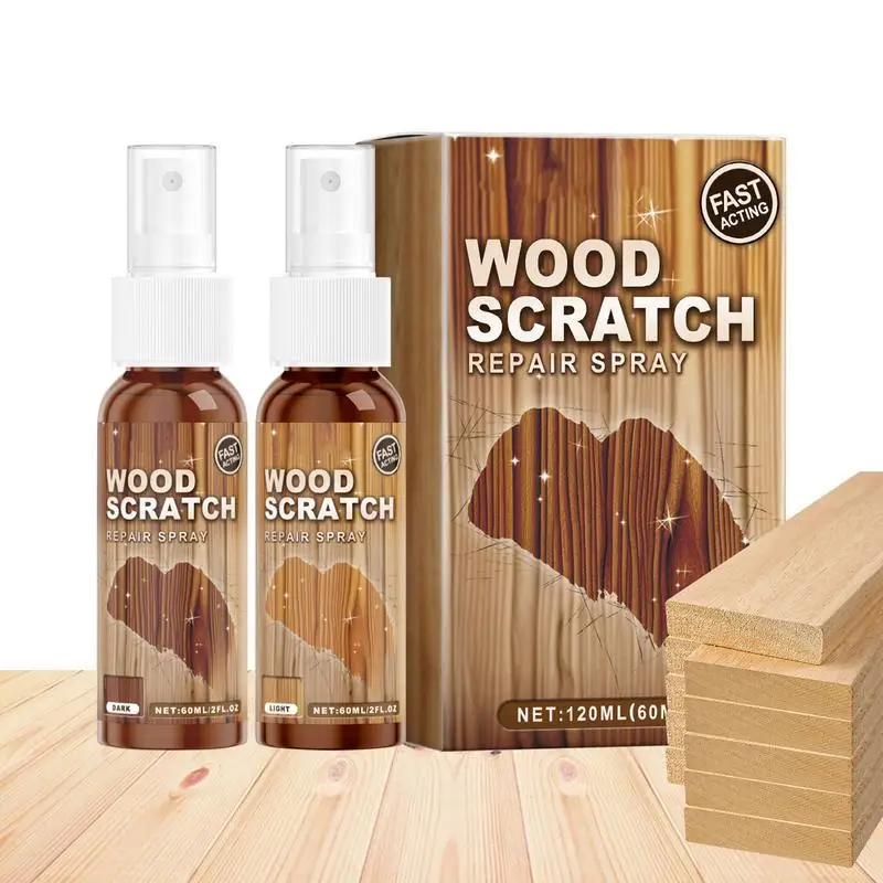 Wooden Furniture Scratch Remover Wooden Furniture Polishing Repair Agent Scratch Repair Wood Polishing Spray For Tables Desks