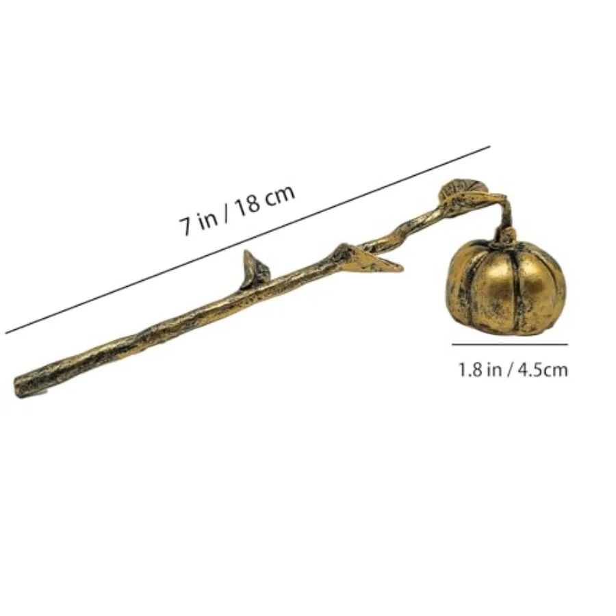 AIM and GGKK Candle Snuffer, Candle Snuffer Extinguisher with Long Handle, Retro Style Wick Flame Snuffer for Putting Out Candl
